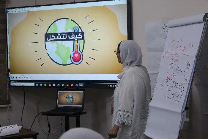 لليوم الرابع جمعية الدراسات النسوية التنموية الفلسطينية تستمر في عقد برنامجها التدريبي لبناء